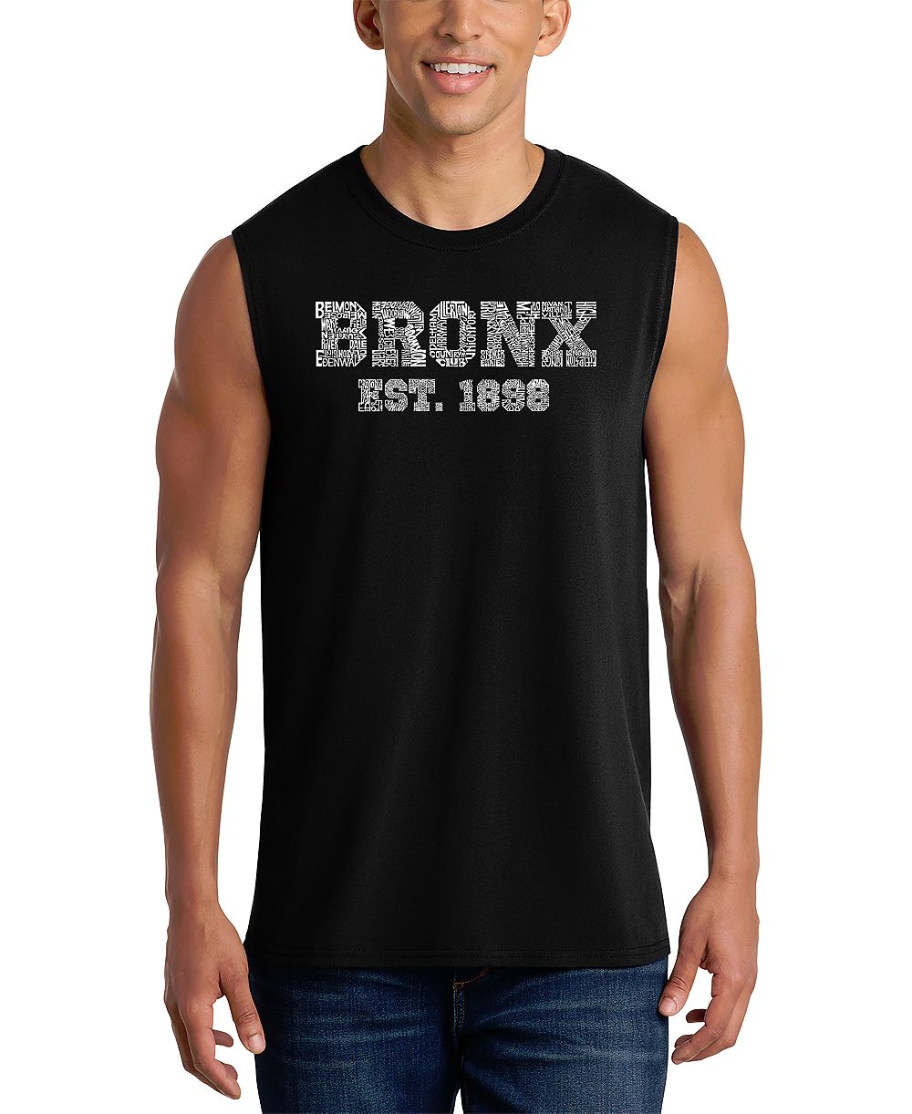 Майка LA Pop Art Men's Bronx Est. 1898 Vintage Graphic Tank Top