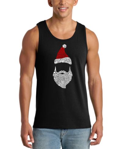 Мужская майка LA Pop Art Christmas Santa Graphic