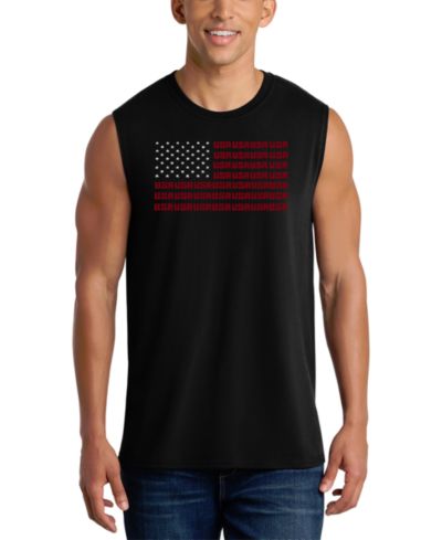 Мужской топ LA Pop Art USA Flag Patriotic Graphic