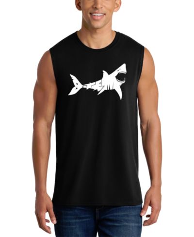 Мужской топ LA Pop Art Shark Graphic Tank Top