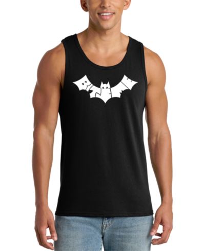 Мужской майка-алкоголичка LA Pop Art с графикой Bat Symbol