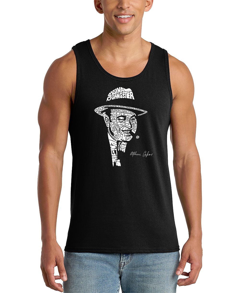 LA Pop Art Мужская майка с портретом Frank Sinatra