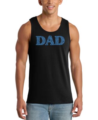 Мужской топ LA Pop Art Dad Word Art Graphic Tank Top
