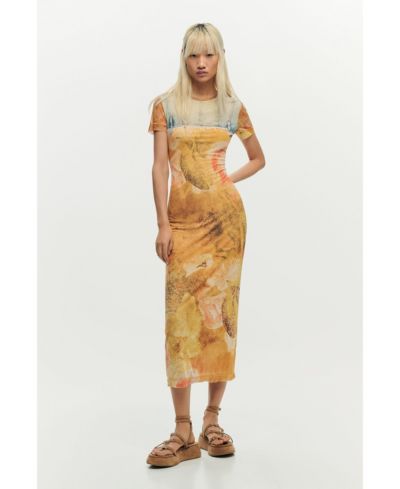 Desigual Women's Slim hybrid dress