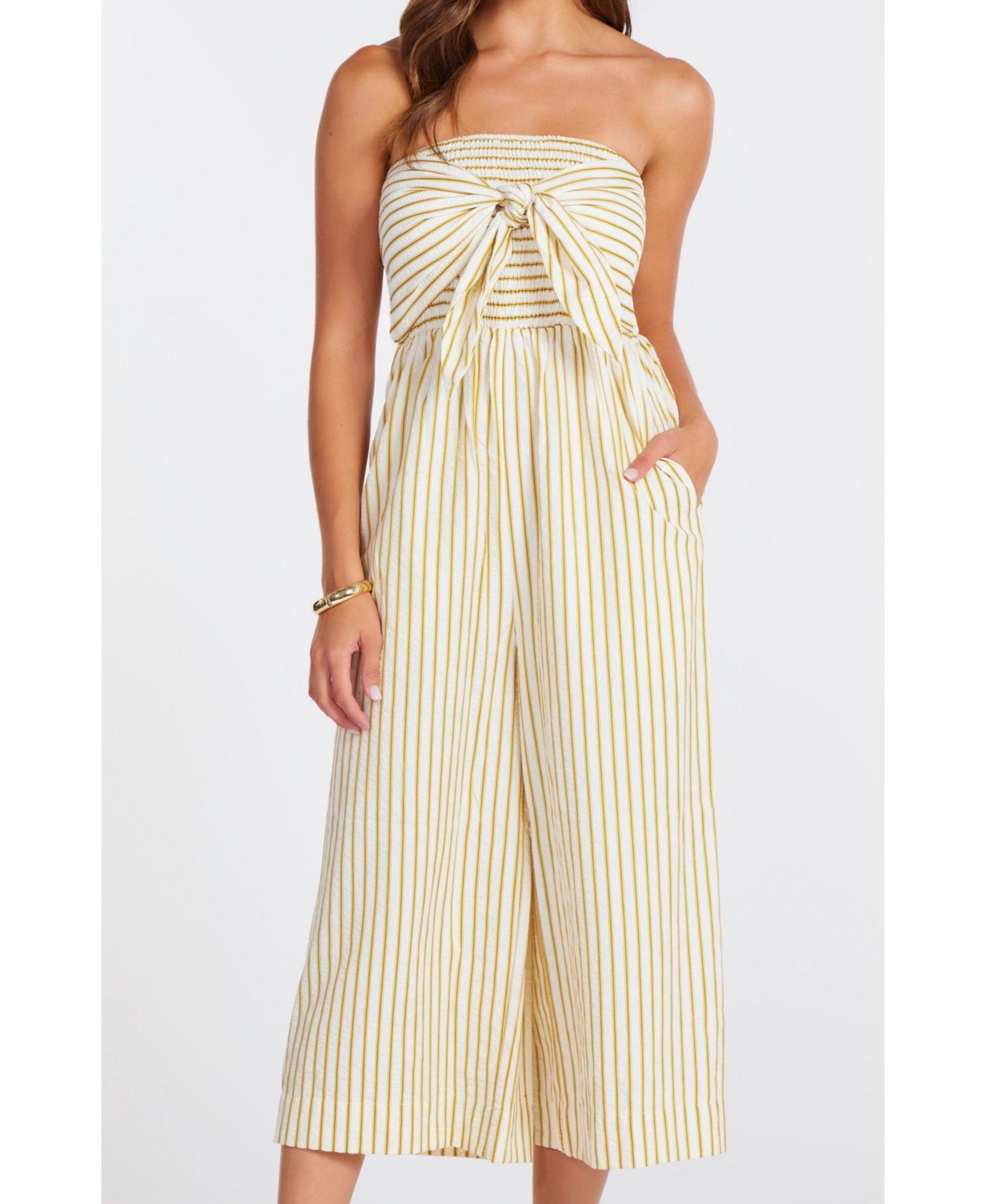 Bishop + Young Женский комбинезон Elva Stripe