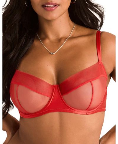 Adore Me Plus-Size Brittani нелинованный балконетный бюстгальтер