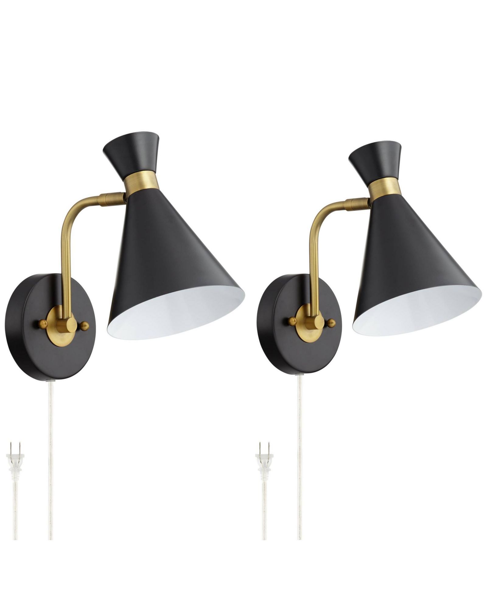 Настенные лампы 360 Lighting Venice Modern, комплект из 2 штук, матовая латунь