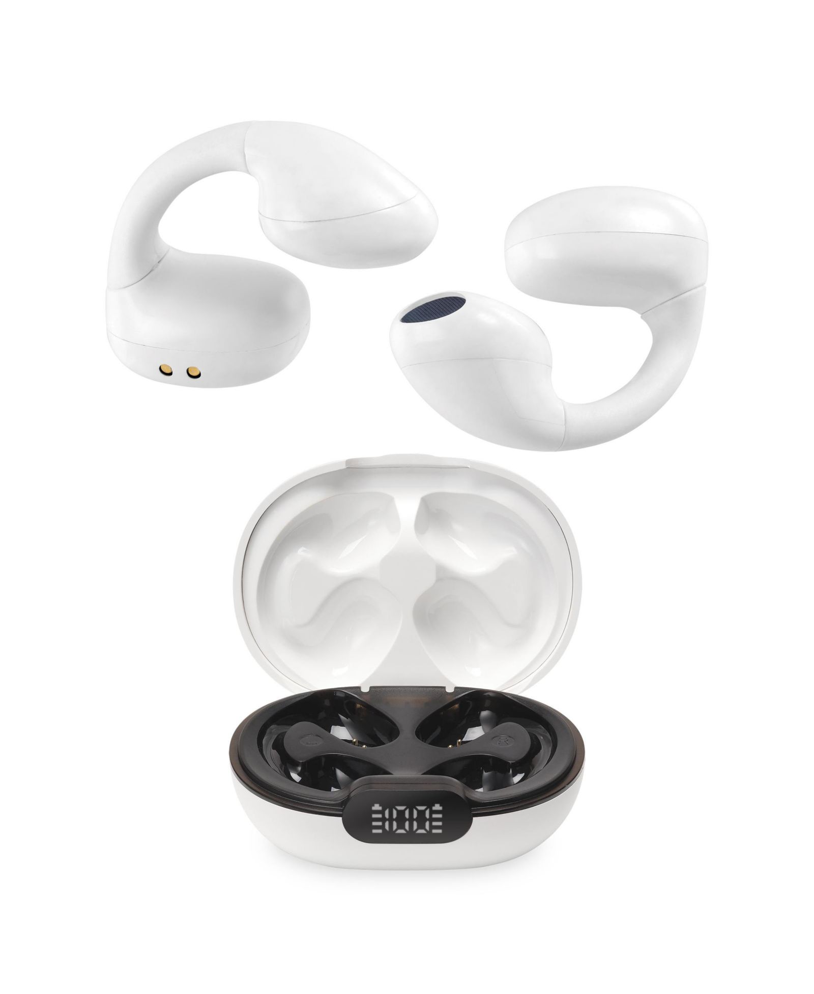 iLive Clear IAEBTO25W Wireless Open-Ear Sweatproof Earbuds