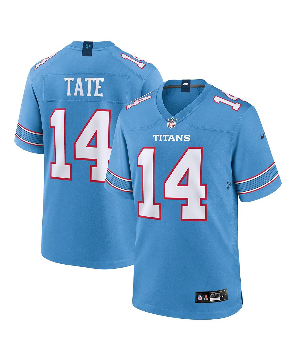 Nike Men's Carnell Tate Light Blue Tennessee Titans 2026 NFL Draft First Round Pick No. 4 Team Game Jersey