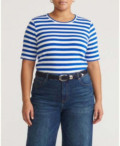 Universal Standard Plus Size Maia Stovepipe Sleeve Tee