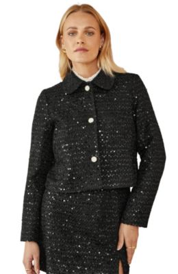 Yumi Женский жакет с пайетками Boucle
