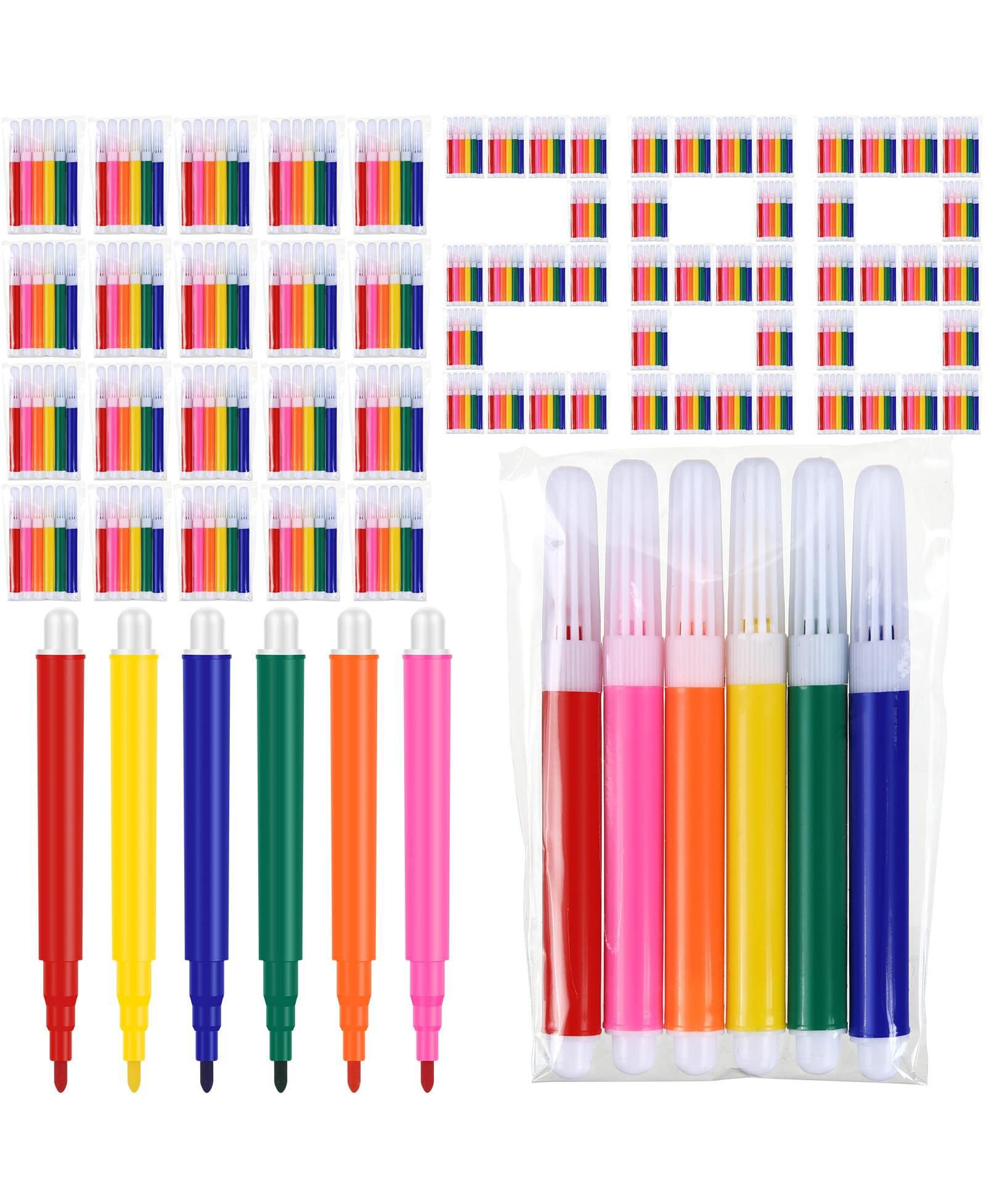 Цветные маркеры GNUADZ Mini Markers Bulk Pen Vibrant Portable Watercolor Marker Office