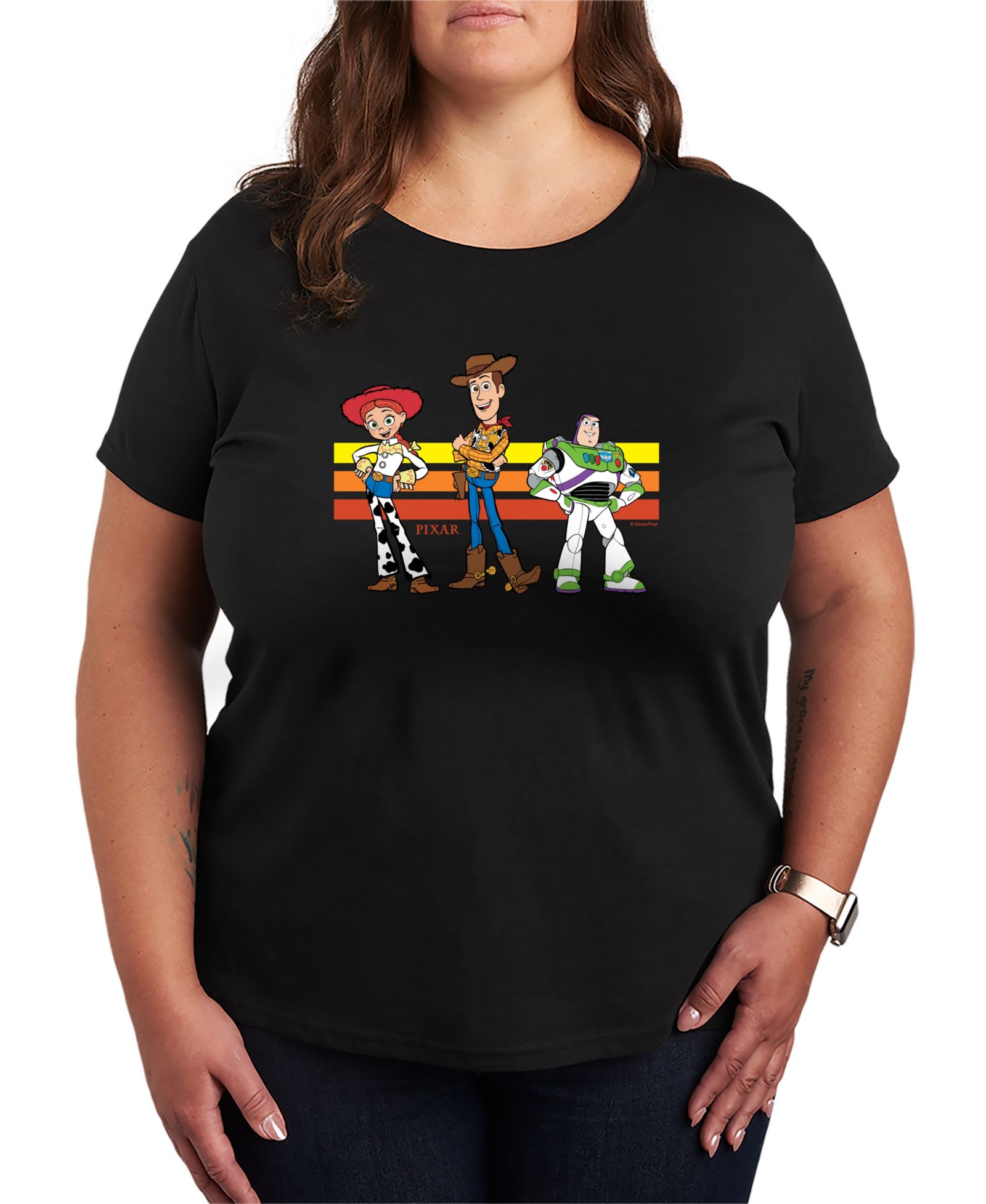 Футболка Hybrid Apparel Plus Size Toy Story 4 Jessie Woodie Buzz Graphic