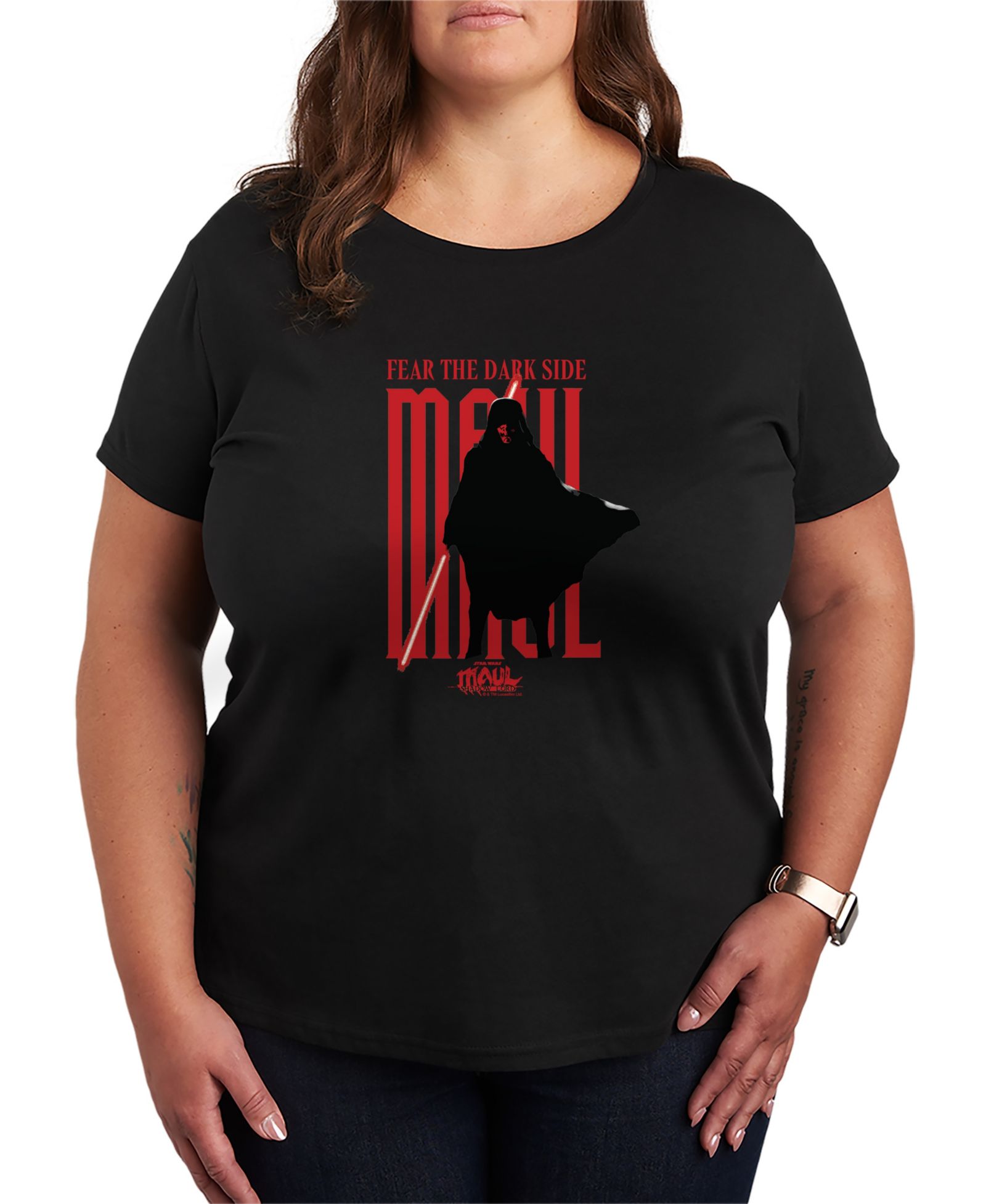 Hybrid Apparel футболка Plus Size Maul Poster с графическим принтом