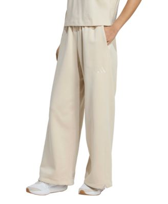 Женские широкие брюки adidas Fleece Loose Wide-Leg