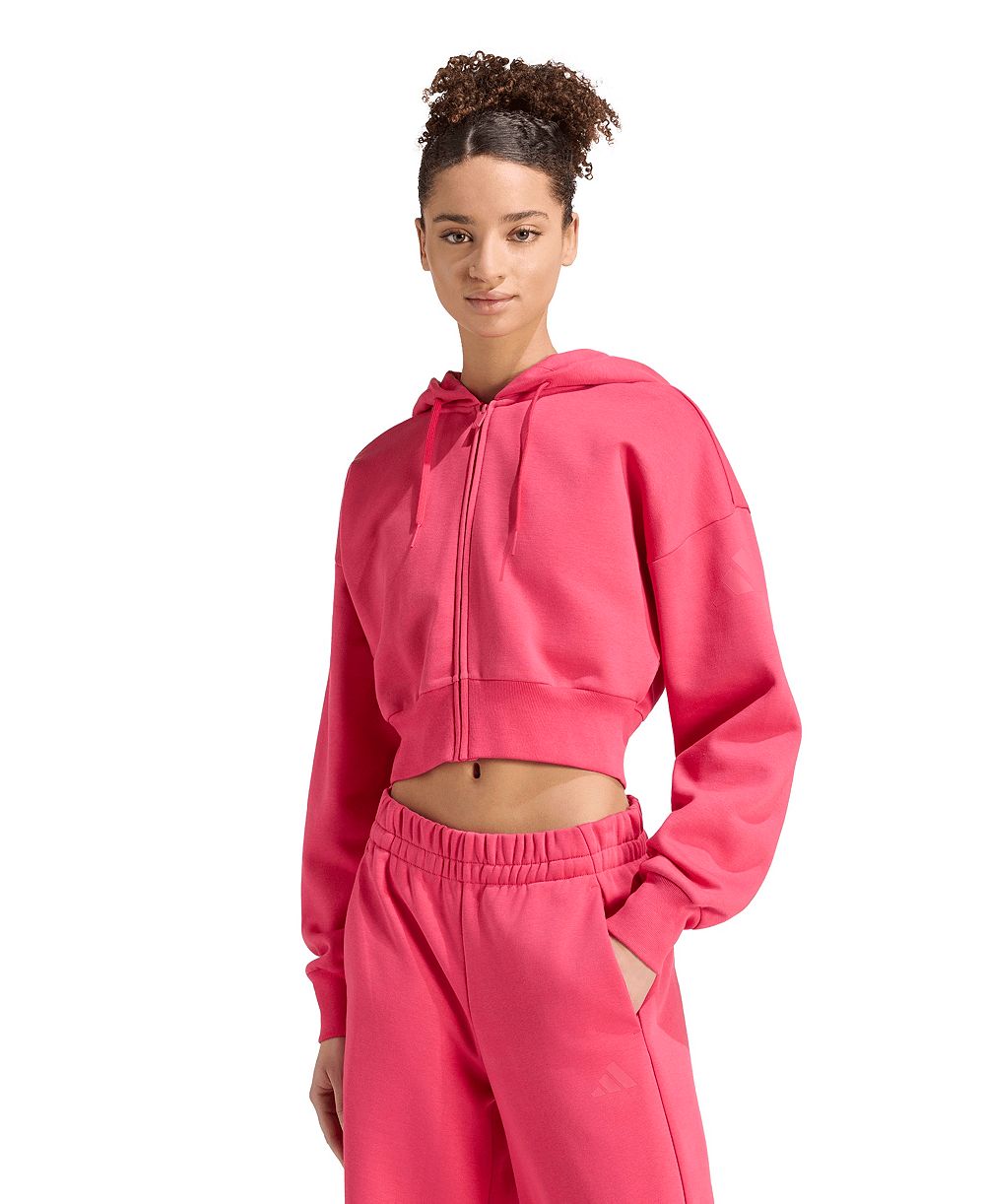 Куртка adidas Women's Essentials Contemporary Fleece Full-Zip Hooded