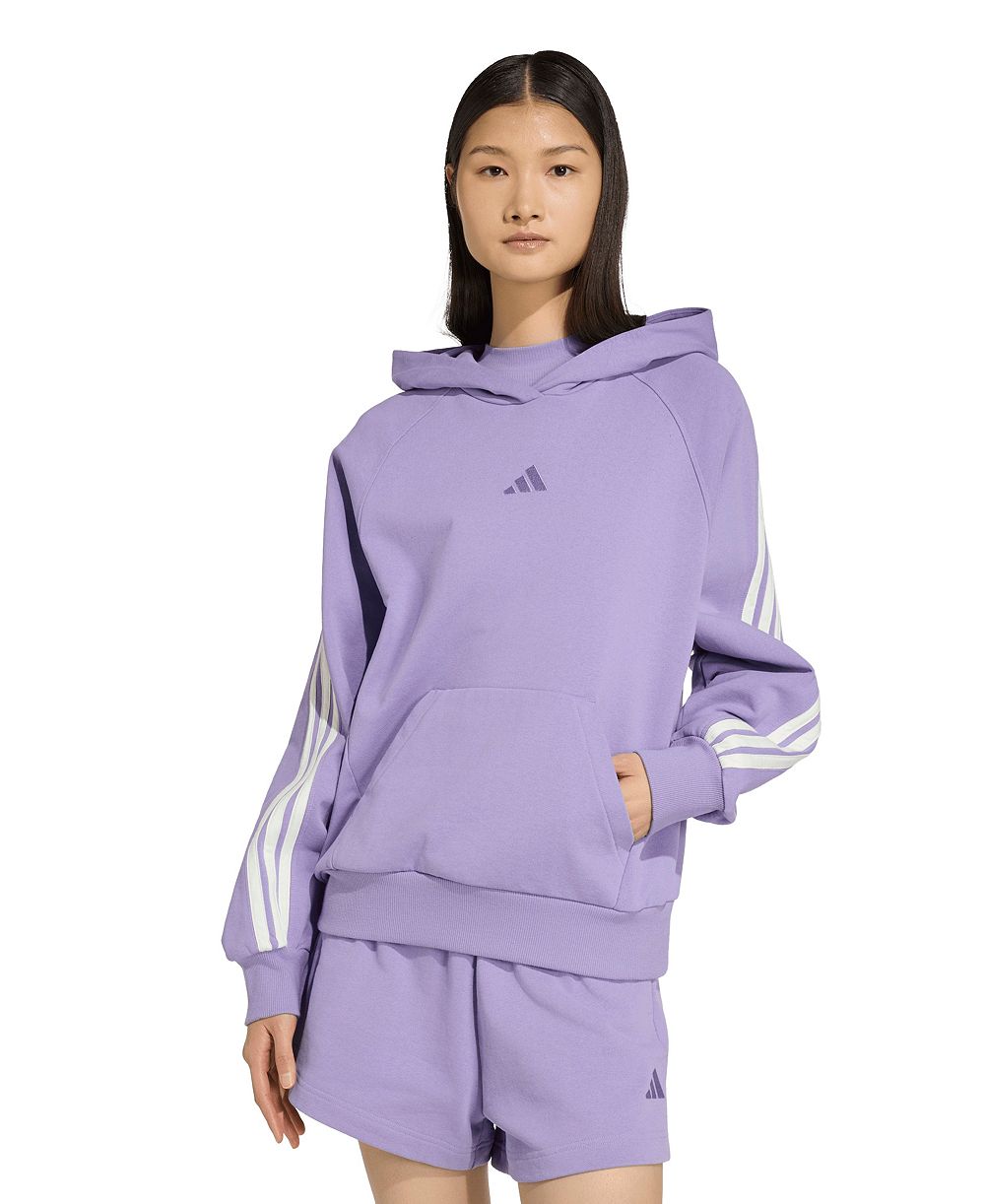 adidas Женское худи с 3 полосками, pull-on