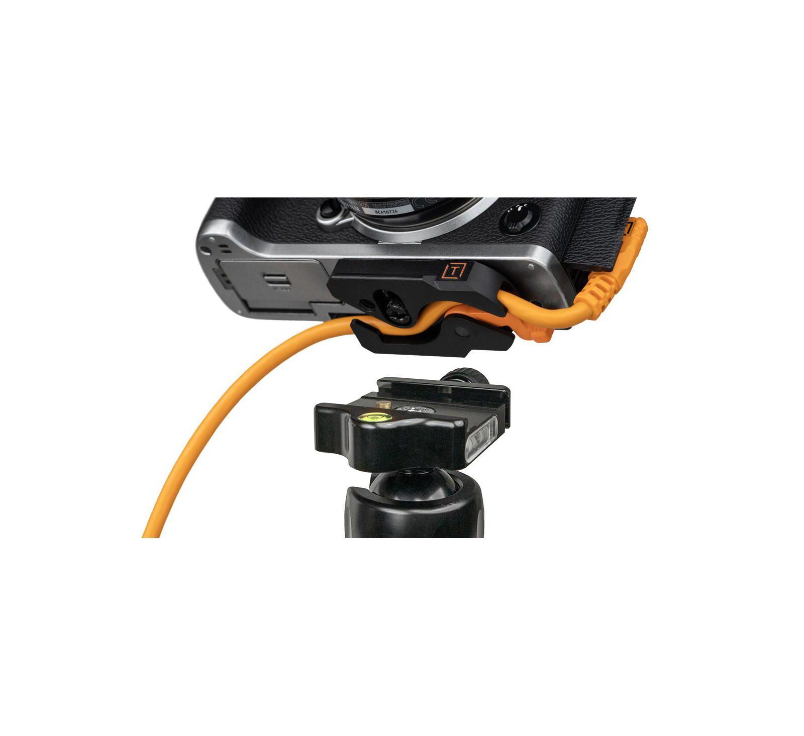 Tether Tools кабель USB-C на USB-C TetherPro Optima 10G 31' Straight to Right Angle