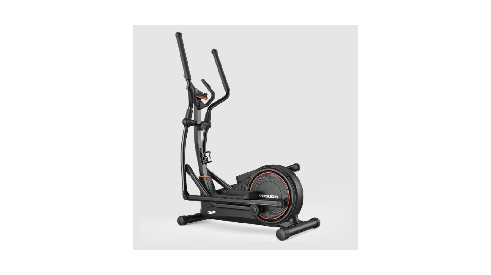 Glide Elliptical, 400 LBS Capacity, Ultra Quiet Magnetic Drive with 16 Levels, 4-in-1 Modes and Bluetooth for Home Gym
