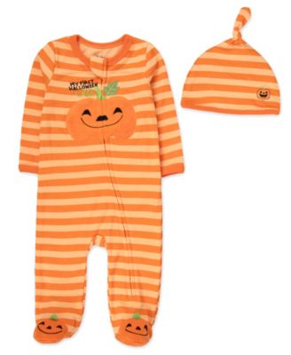 Комплект Baby Essentials My First Halloween Footie и шапка для малышей