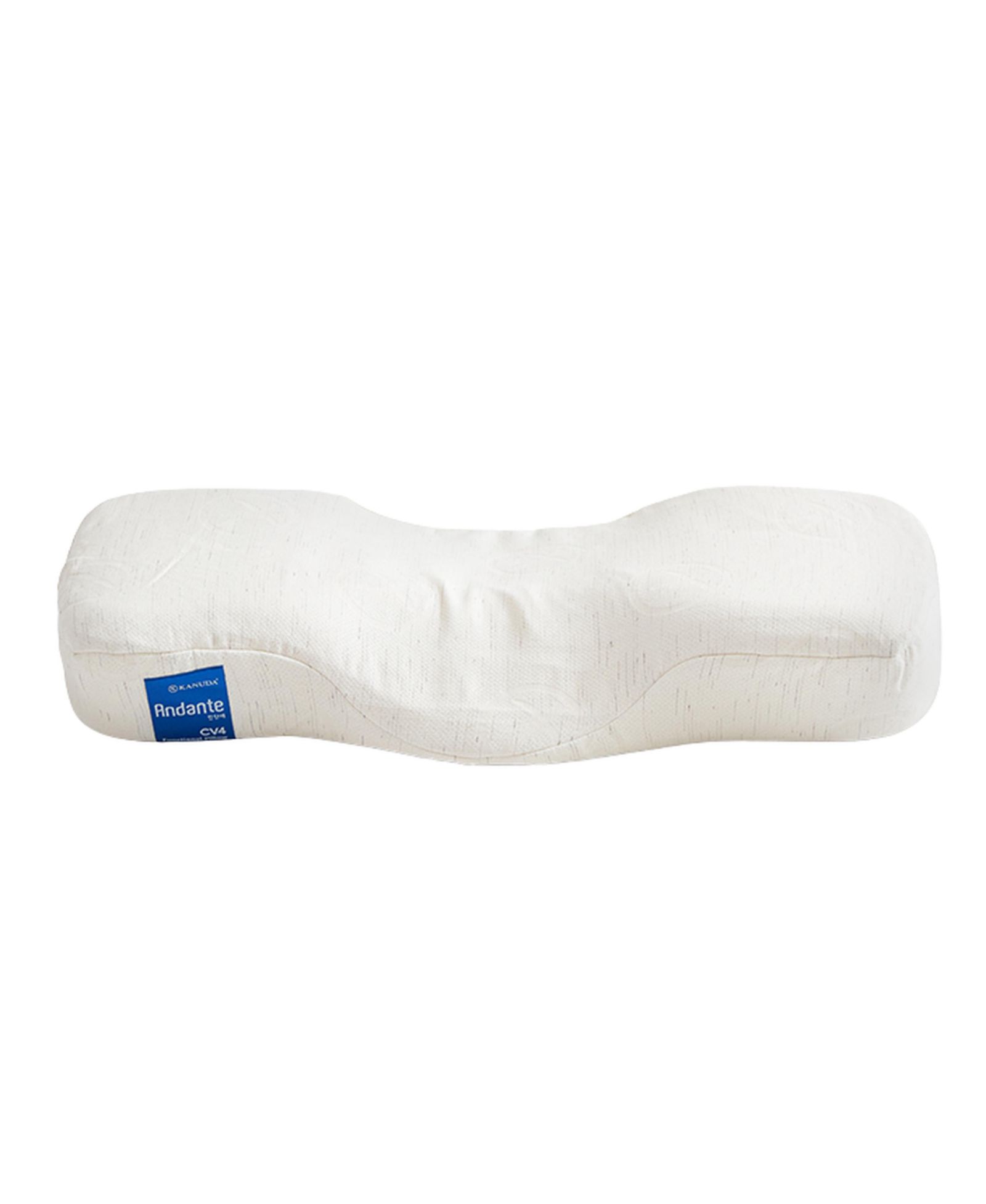 Kanuda Andante Extended Neck Support Firm Memory Foam Cervical Pillow