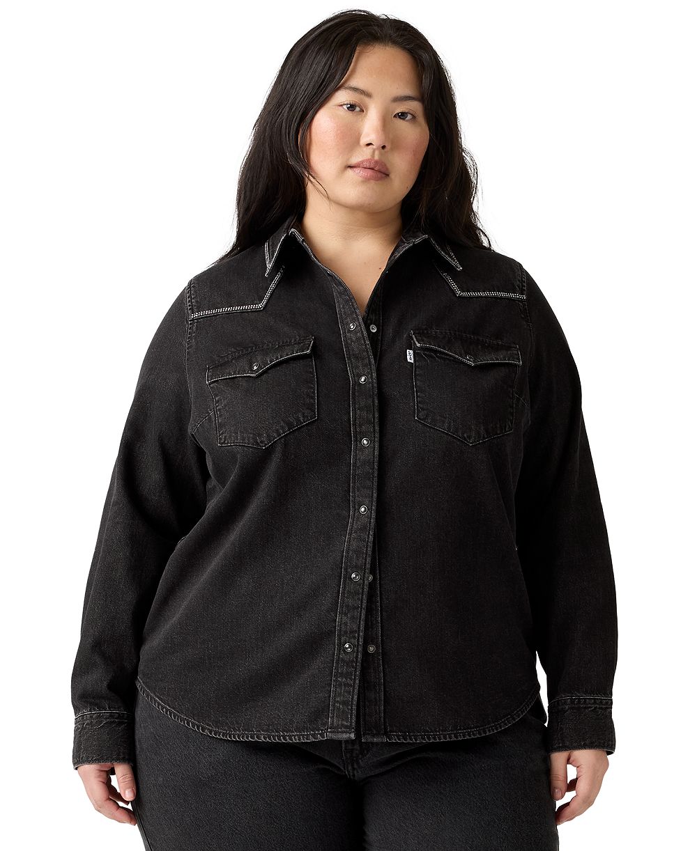 Levi's® Plus Size Ultimate Western Denim Button-Up Shirt