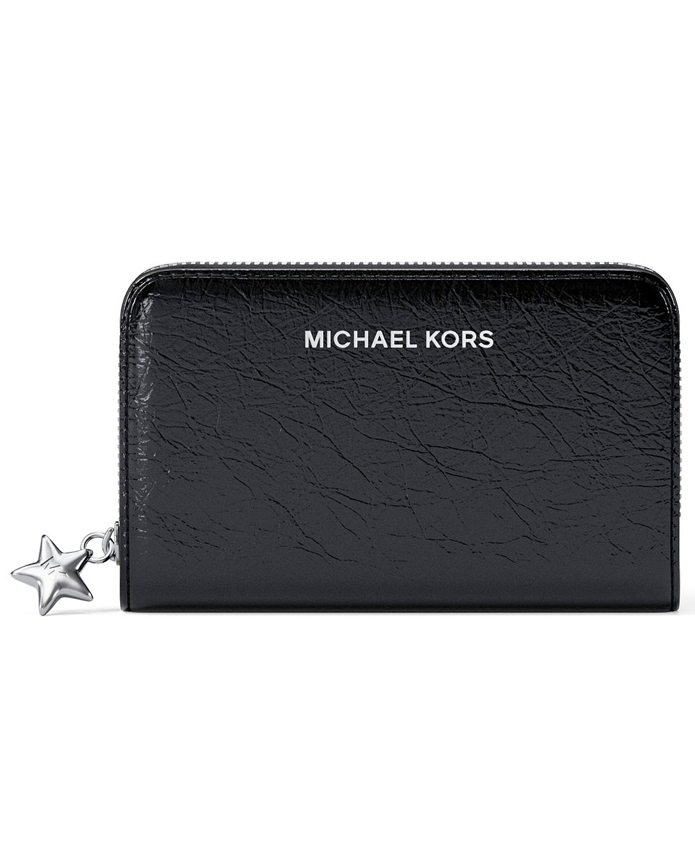 Картхолдер Michael Kors с застежкой-молнией и подвеской в виде звезды
