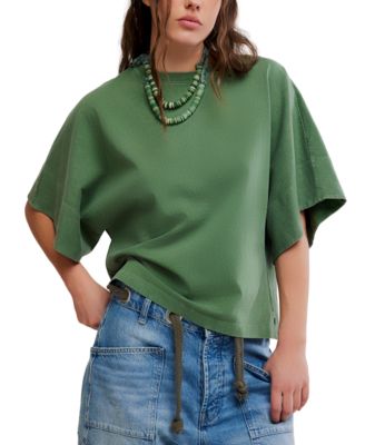 Free People Women's We The Free Atlas Dolman Crewneck T-Shirt