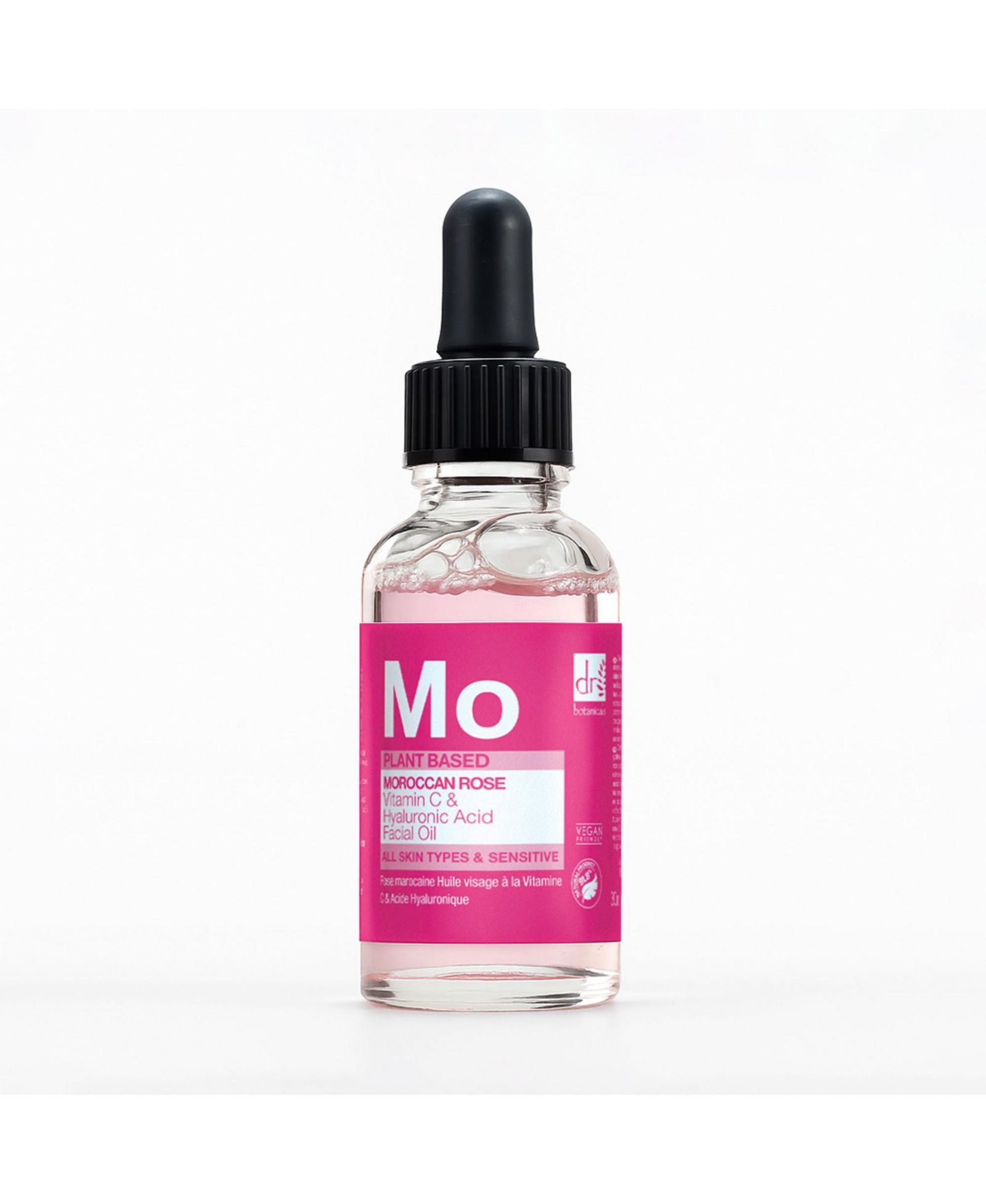 Dr. Botanicals Масло для лица Moroccan Rose с Hyaluronic Acid и Vitamin C 30ml