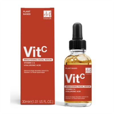 Dr. Botanicals Brightening Facial Serum with 5 Percentage Vitamin C and 2 Percentage Hyaluronic Acid 30milliliter