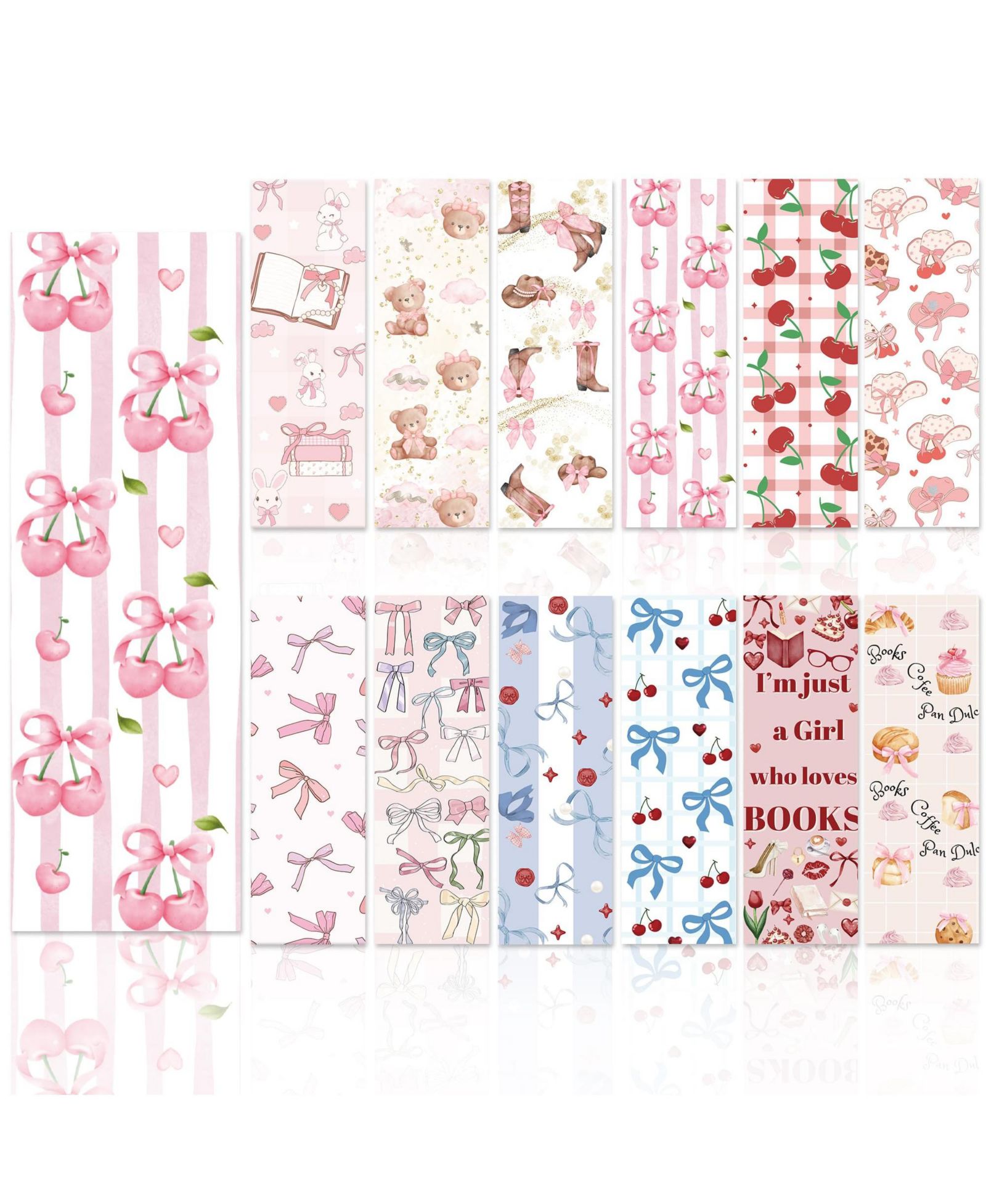 Закладка GNUADZ Sweet Bookmark Bows and Cherries