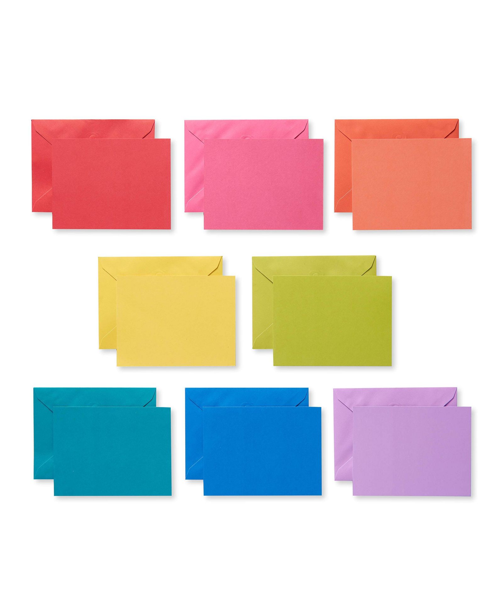 Карточки с конвертами GNUADZ Rainbow Colors