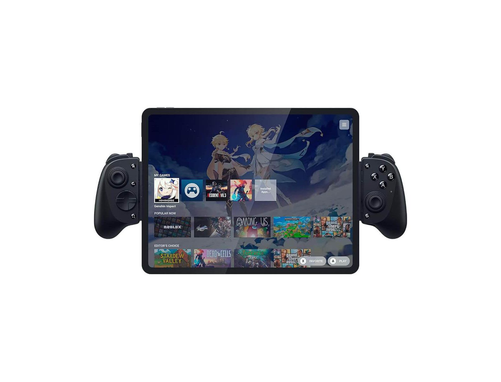 Razer Kishi V3 Pro XL Wired Tablet Gaming Controller for iPad and Android Tablets