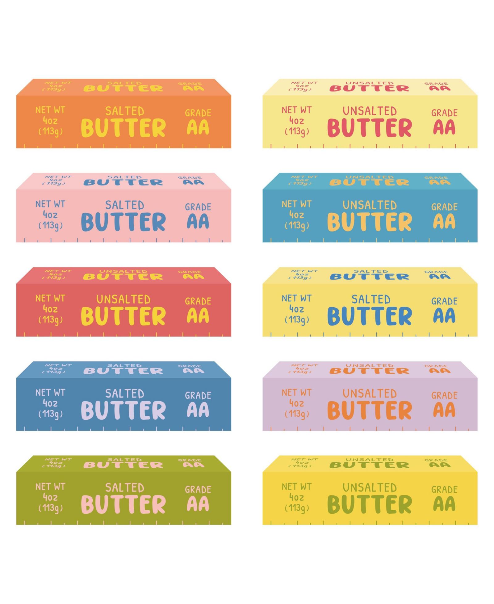Закладки для книг GNUADZ Butter Stick