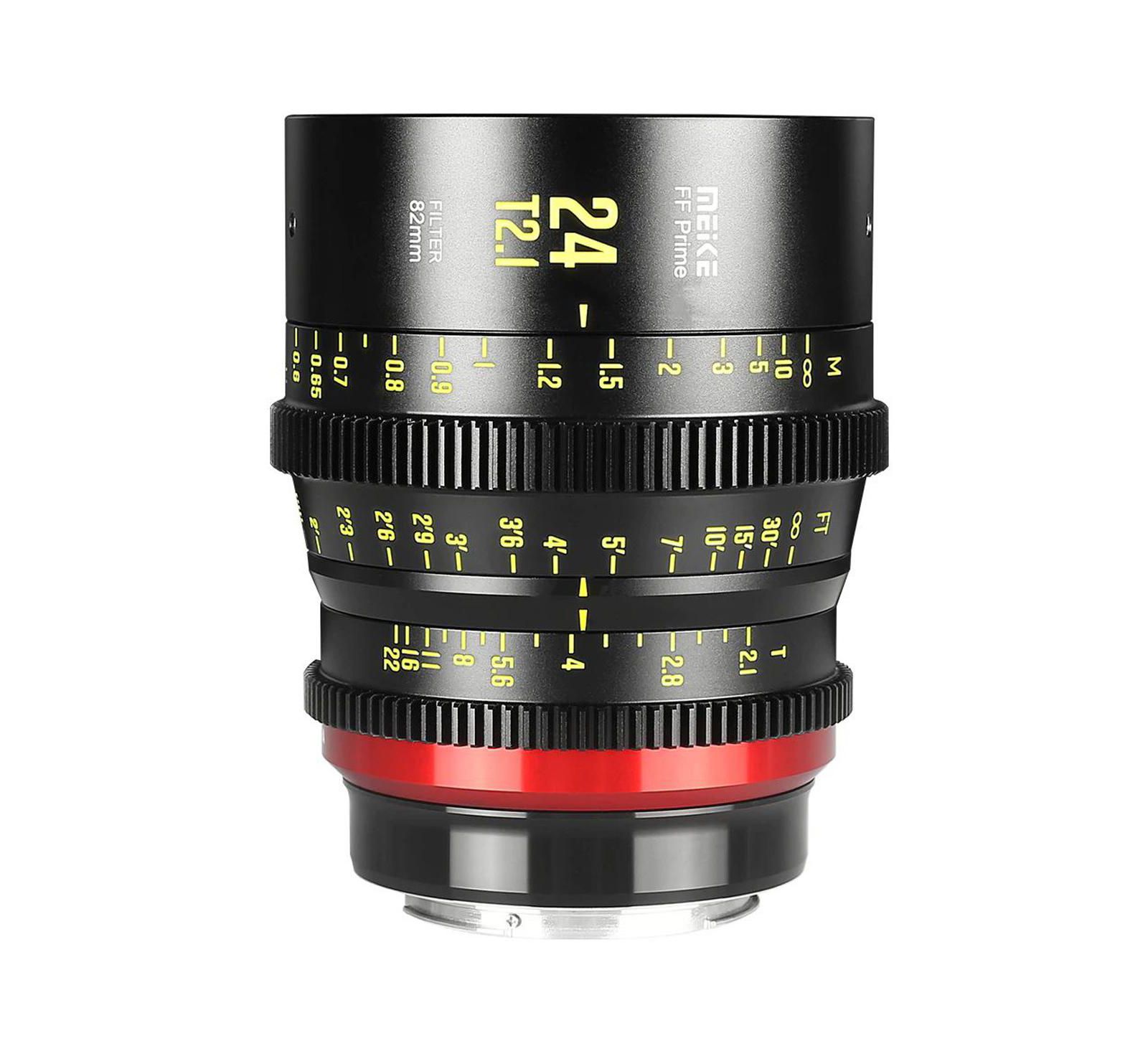 Meike 24mm T2.1 Wide-Angle Cine Lens for PL Mount