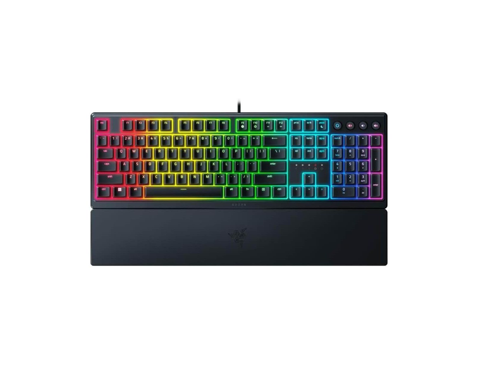 Razer Ornata V3 Full-Size Gaming Wired Keyboard for Windows PCs and Laptops
