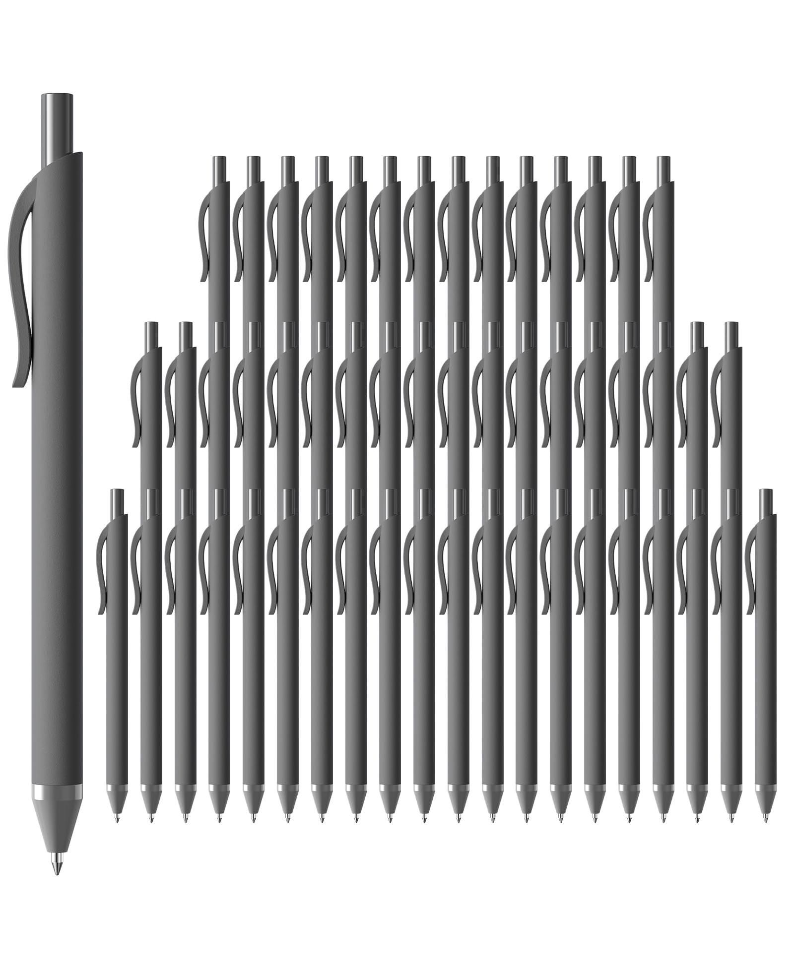 Ручки GNUADZ, набор 52 штуки,retractable ballpoint, быстросохнущие