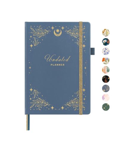 Stardust blue undated planner