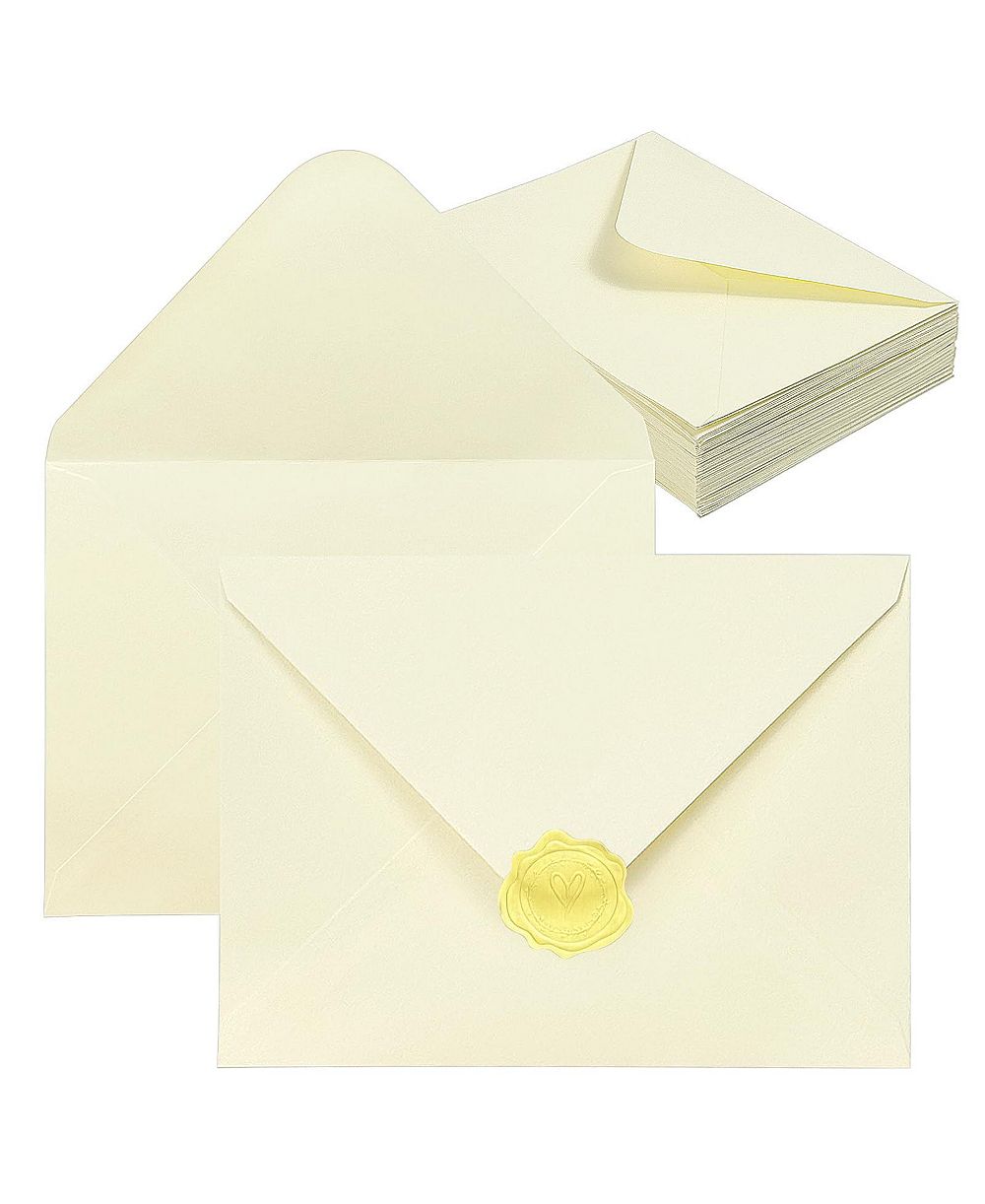 GNUADZ Specialty Paper Envelopes for Invitation Cards Wedding Birthday Christmas