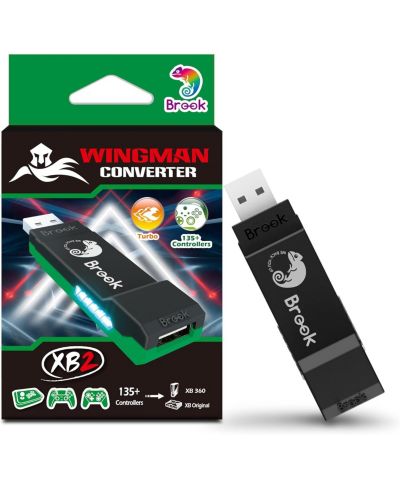 Brook Wingman XB2 Беспроводной адаптер контроллера для Xbox 360, Xbox и PC