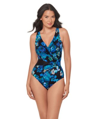 Miraclesuit Women's Secret Garden Circe Soft-Cup One-Piece Swimsuit