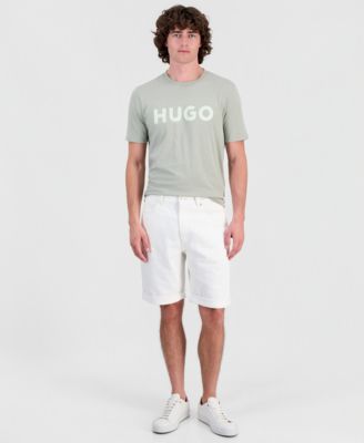 HUGO by Hugo Boss Men's Tapered-Fit Jean Shorts