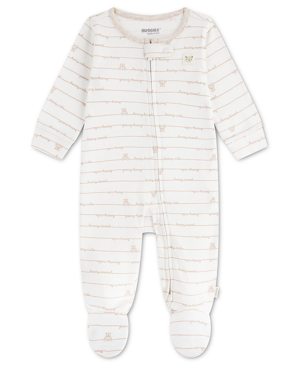Детский комбинезон Huggies Babywear Long-Sleeve Footed Coverall