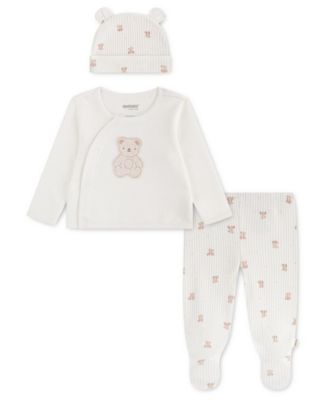 Комплект для малышей Huggies для мальчиков: топ с длинным рукавом, брюки и шапка, 3 шт.