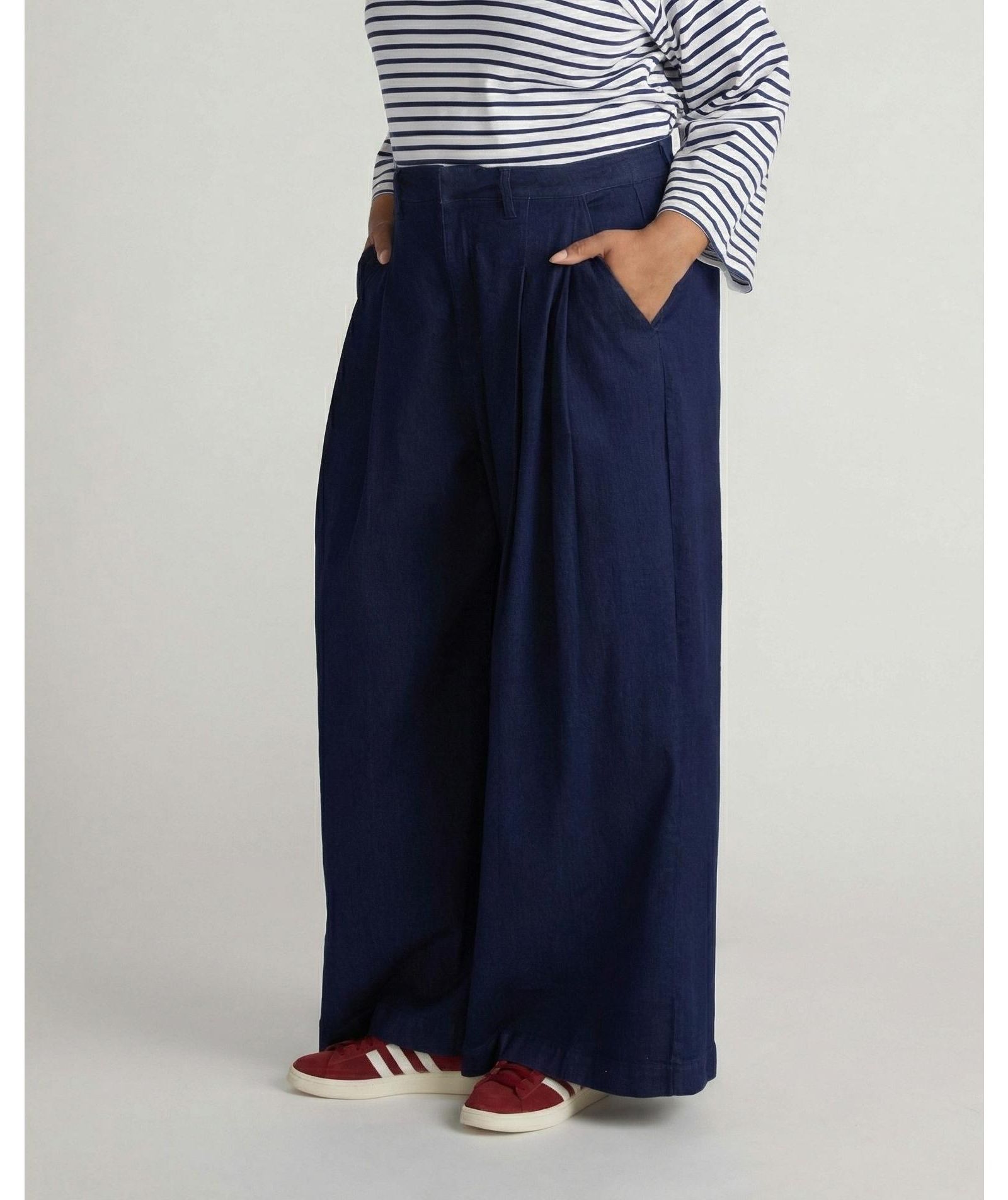 Universal Standard Женские джинсы широкие Plus Size