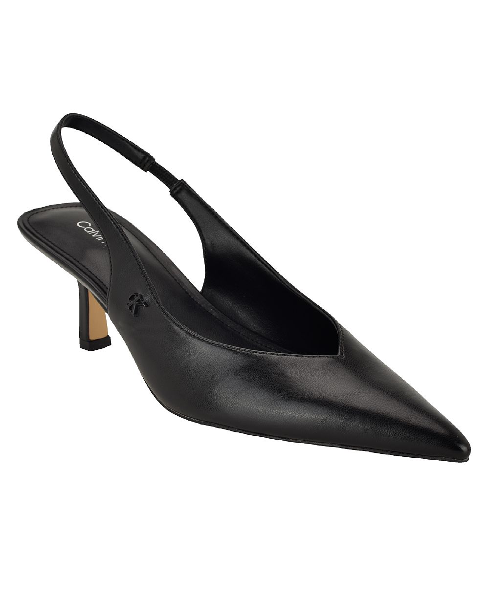 Женские туфли Calvin Klein Chellie Slingback Kitten Heel Dress Pumps
