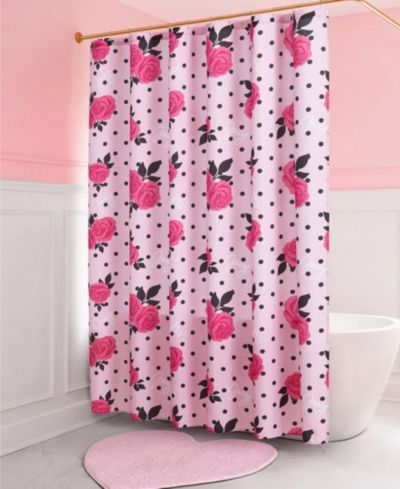 Juicy Couture Fabric 13-Piece Shower Curtain Set