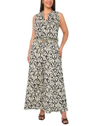 Vince Camuto Plus Size брюки широкие укороченные с завышенной талией
