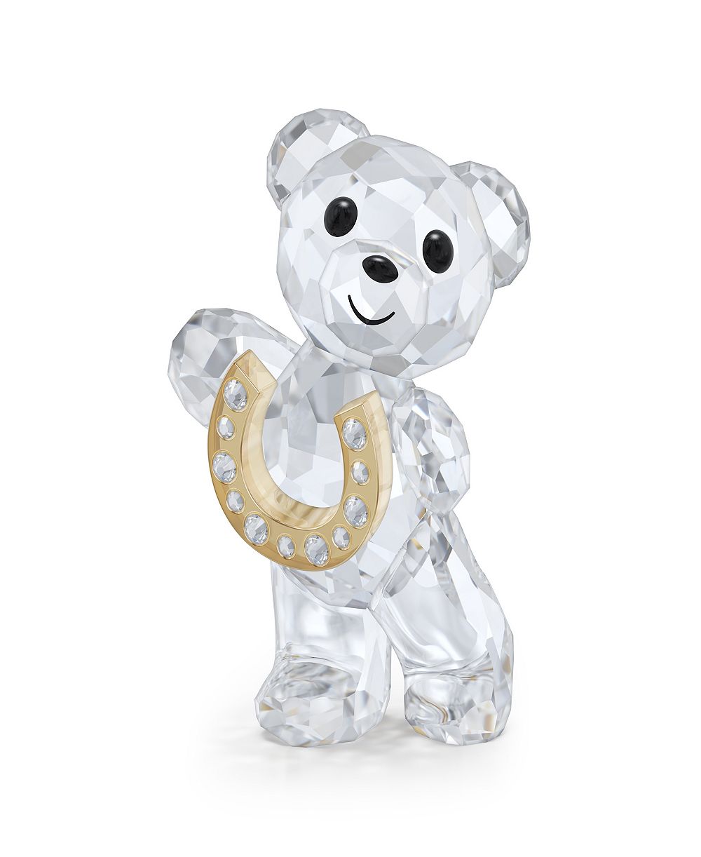 Фигурка Swarovski Kris Bear Lucky Horseshoe Crystal