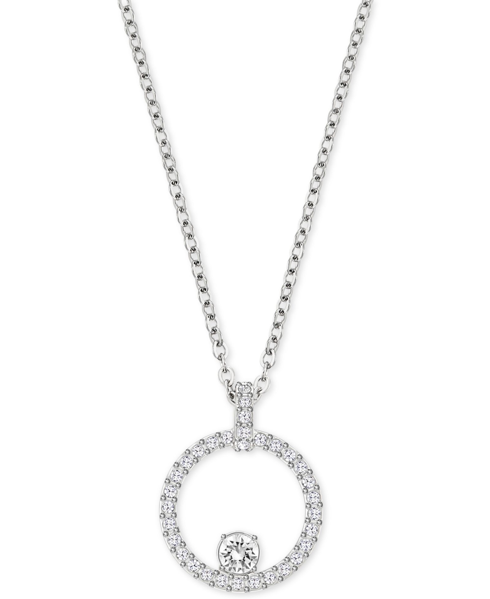 Подвеска Swarovski Pavé Circle Crystal